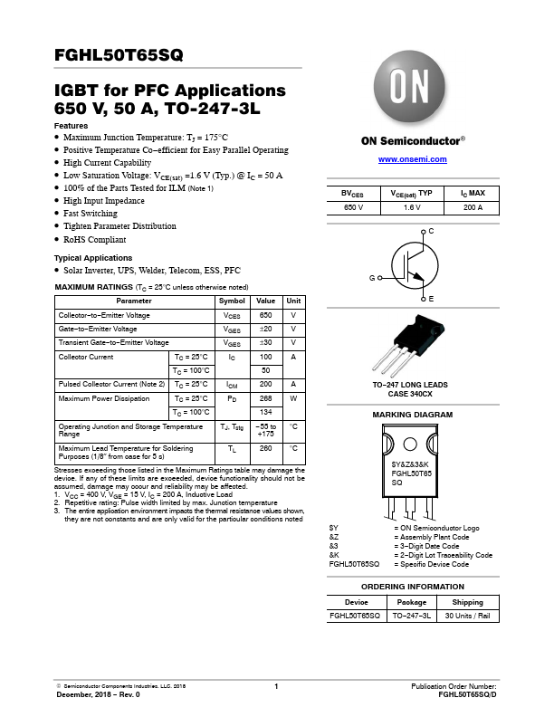 FGHL50T65SQ