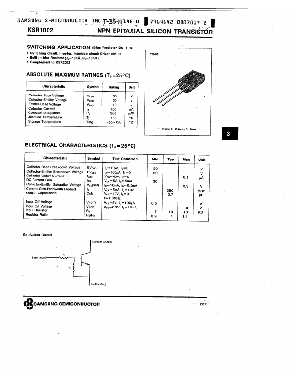 KSR1002