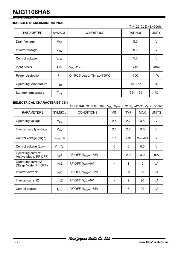 NJG1108HA8