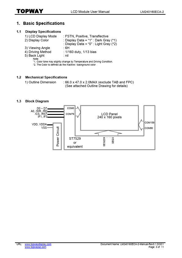 LM240160ECA-2