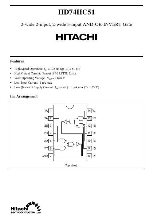 HD74HC51