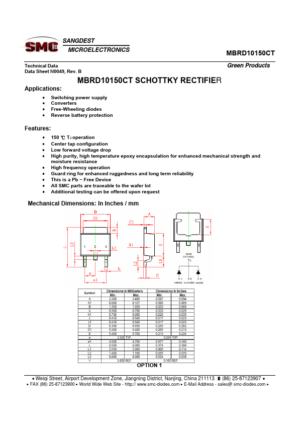 MBRD10150CT