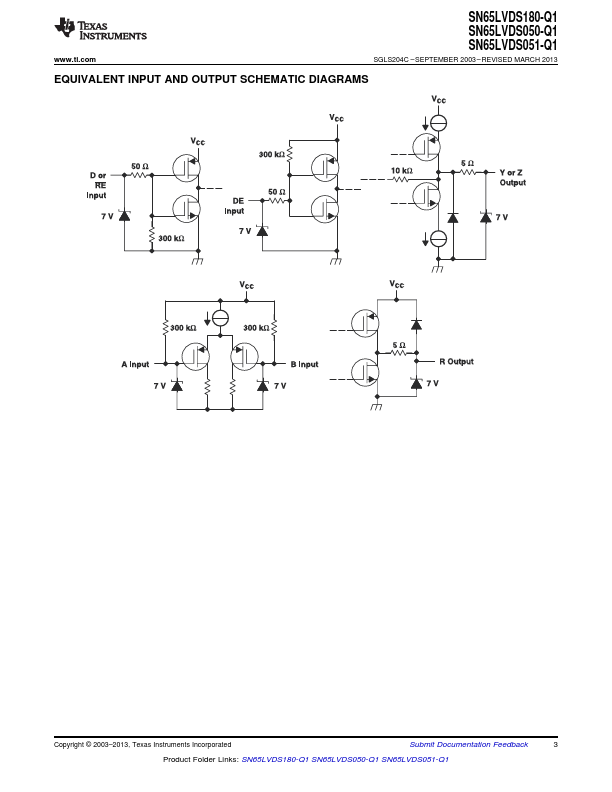 SN65LVDS050-Q1