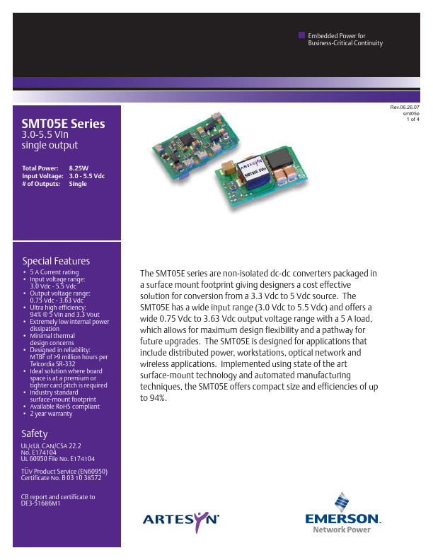 SMT05E-05W3V3-TJ