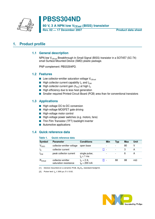 PBSS304ND