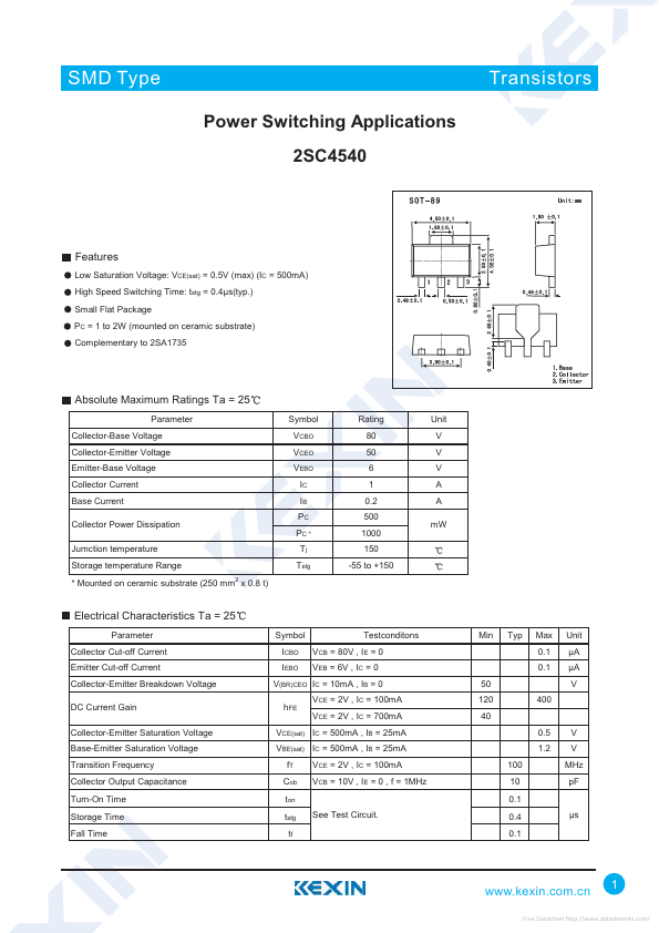 2SC4540