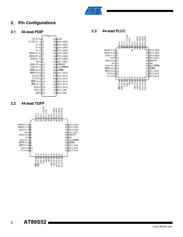 ATMEL89S52