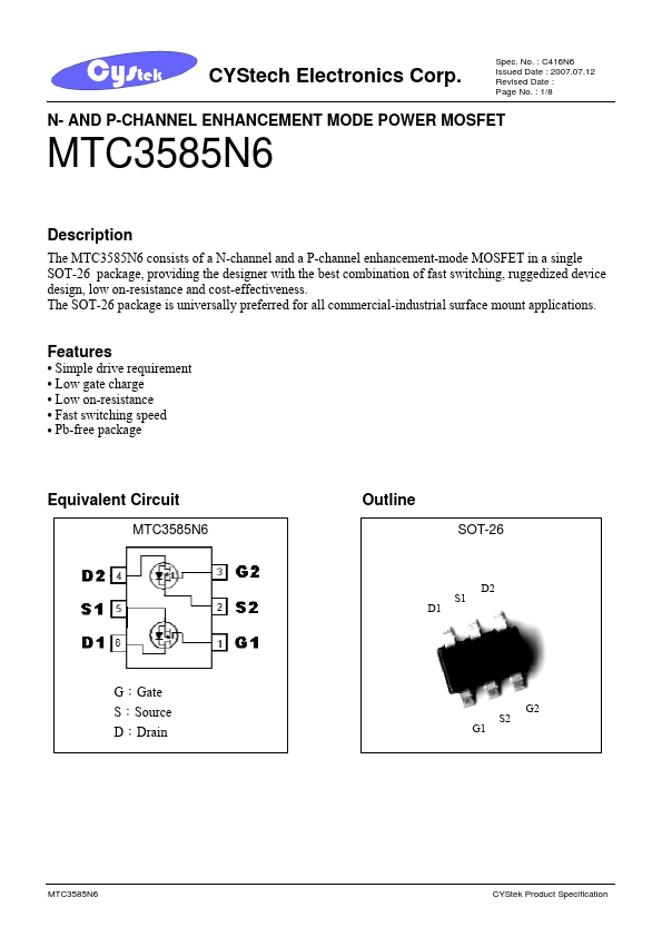 MTC3585N6