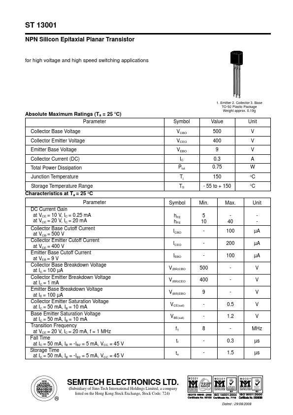 ST13001