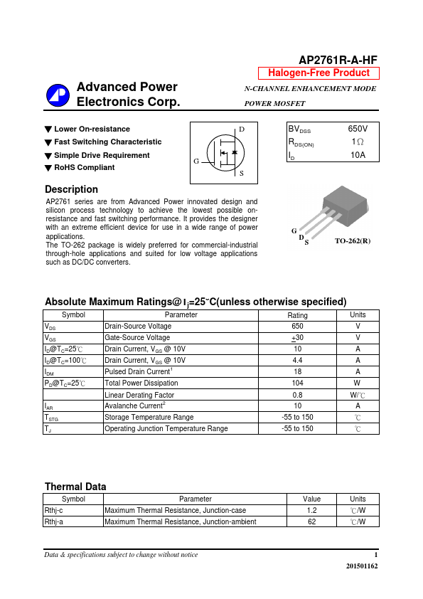 AP2761R-A-HF