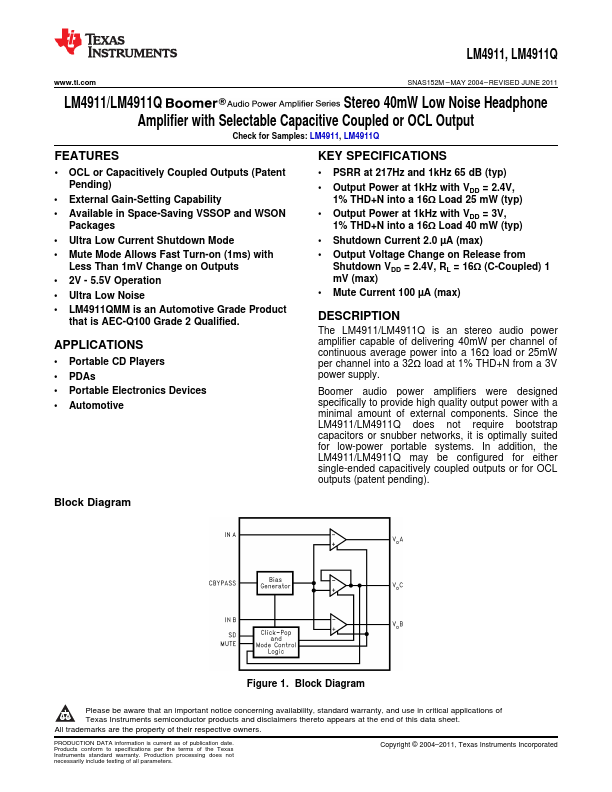 LM4911