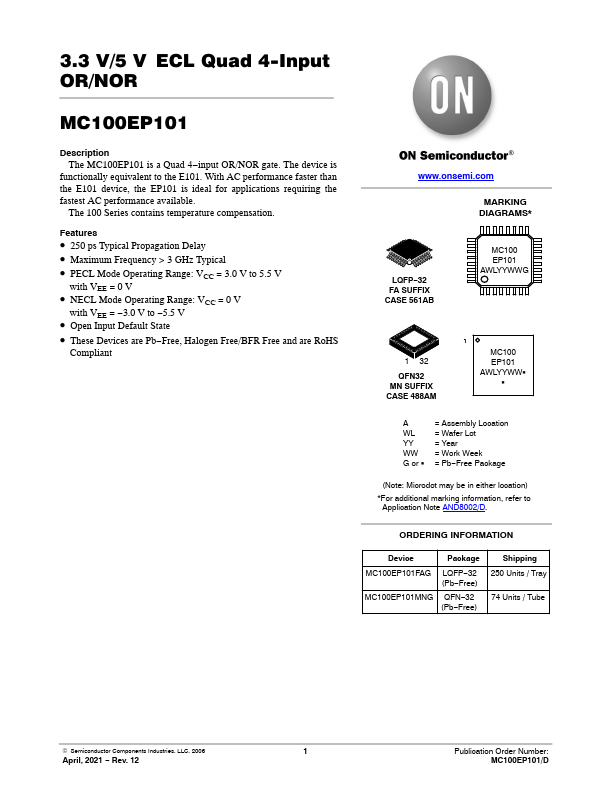 MC100EP101