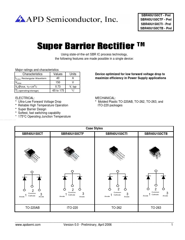 SBR40U150CT