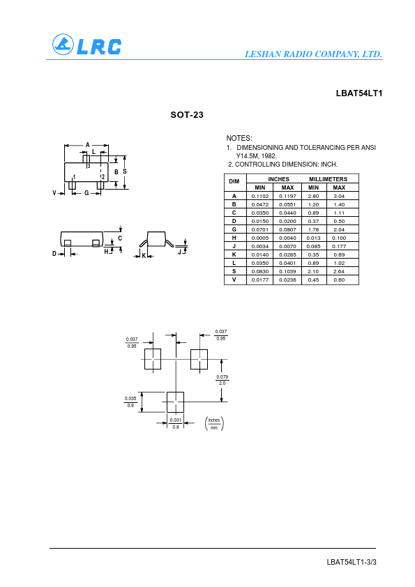 LBAT54LT1