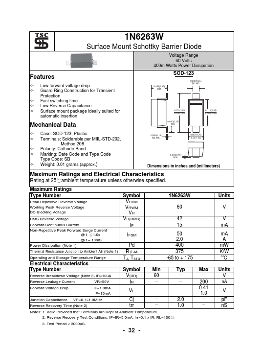 1N6263W