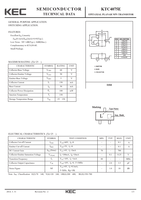 KTC4075E