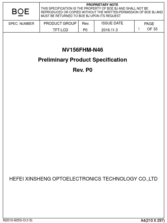 NV156FHM-N46