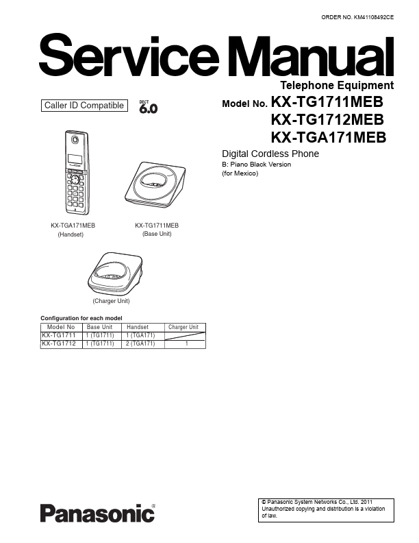 KX-TGA171MEB