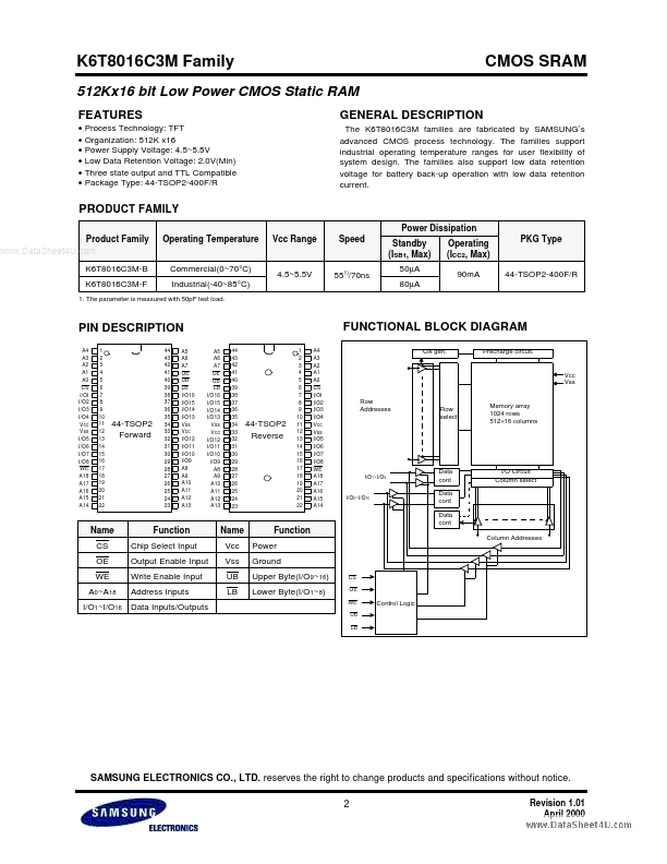 K6T8016C3M