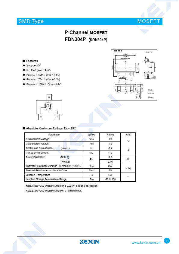 FDN304P