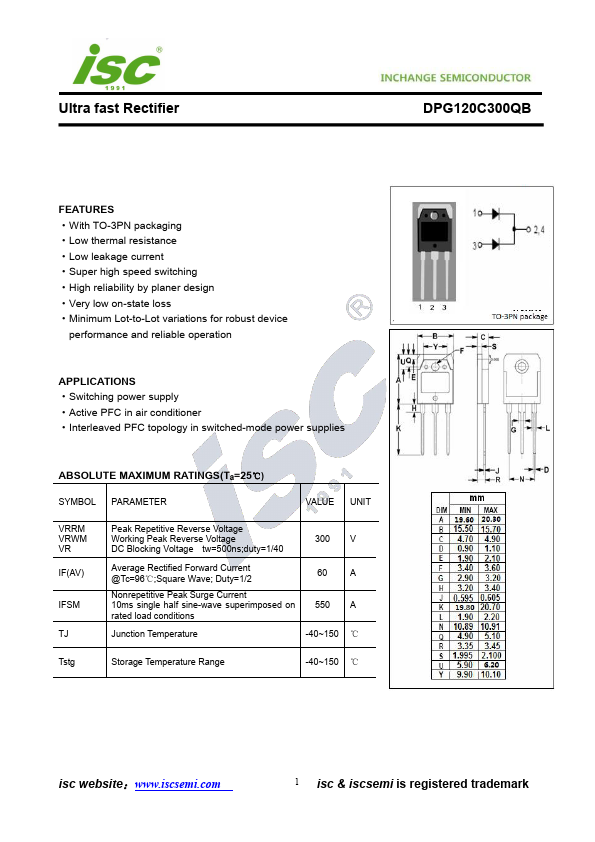 DPG120C300QB