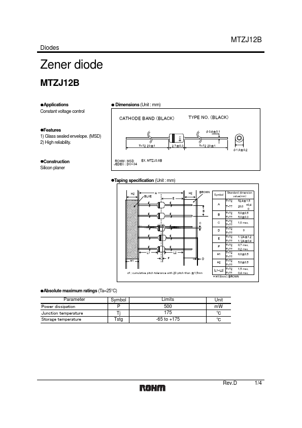 MTZJ12B