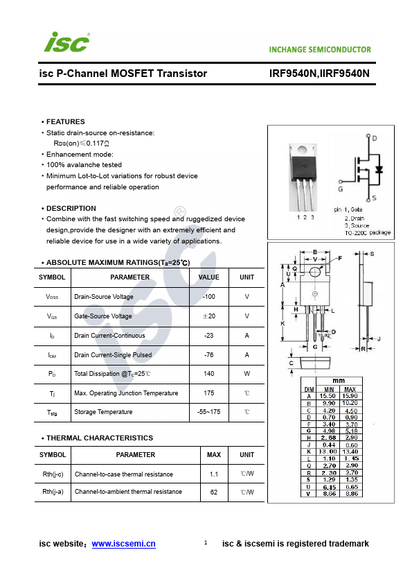 IRF9540N