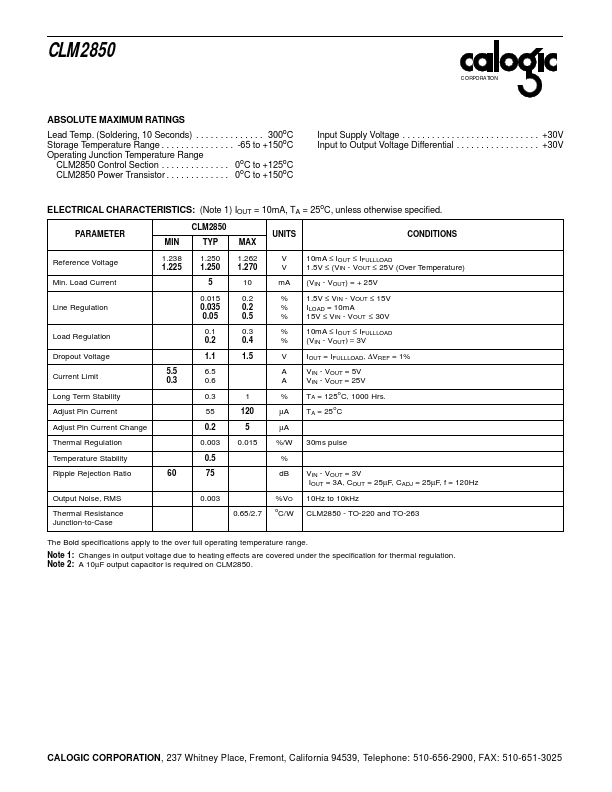 CLM2850