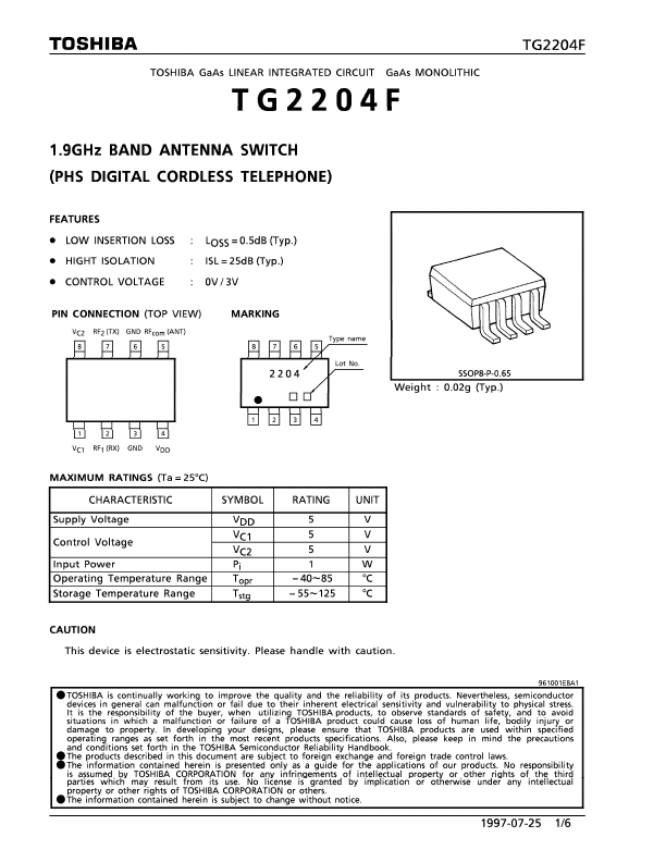 TG2204F