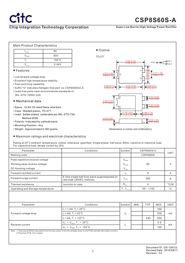 CSP8S60S-A