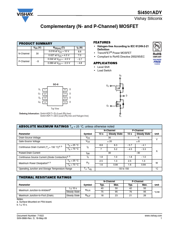 SI4501ADY