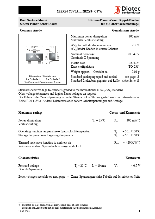 2BZX84C3V6A