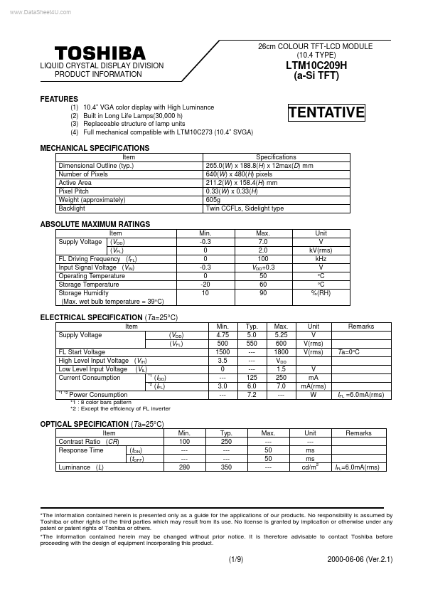 LTM10C209H