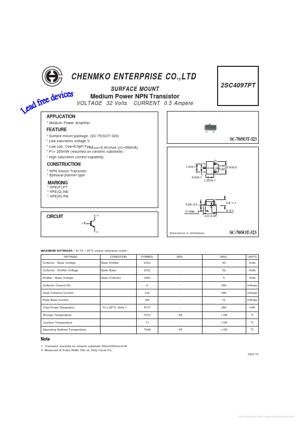 2SC4097PT