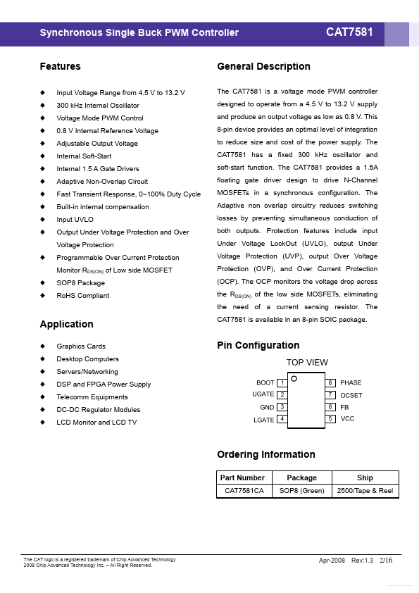 CAT7581