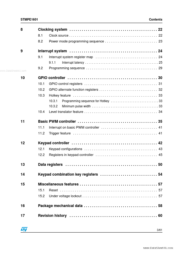 STMPE1601