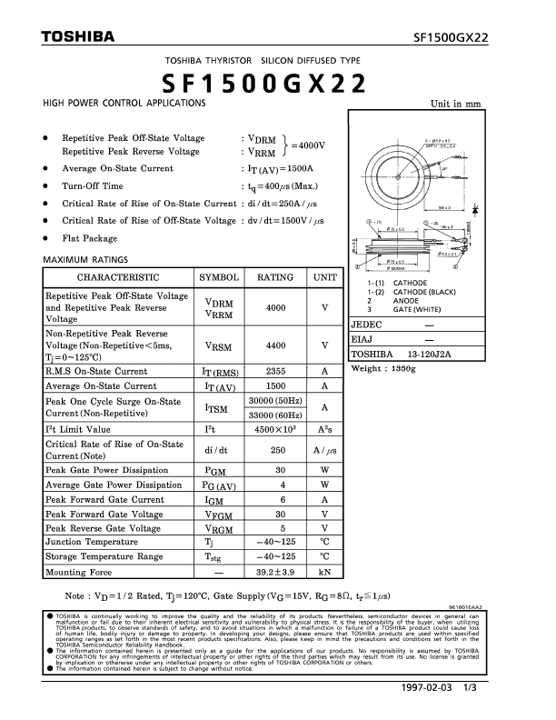 SF1500GX22