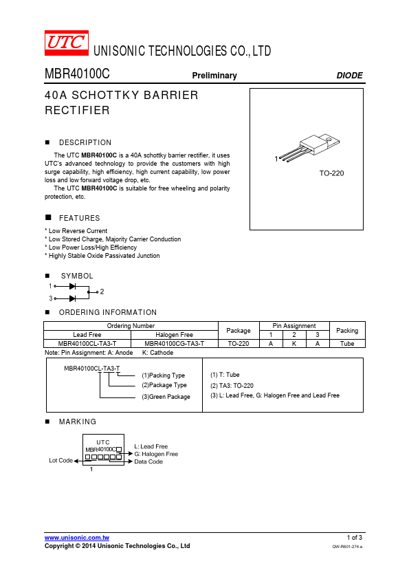 MBR40100C