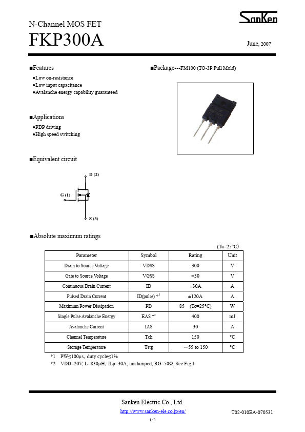 FKP300A