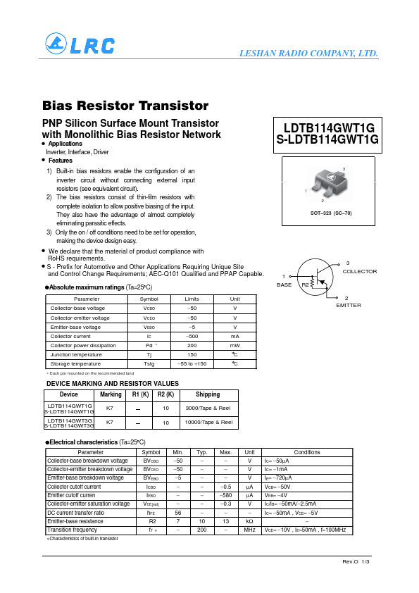 LDTB114GWT3G