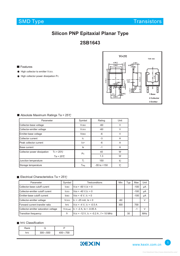 2SB1643