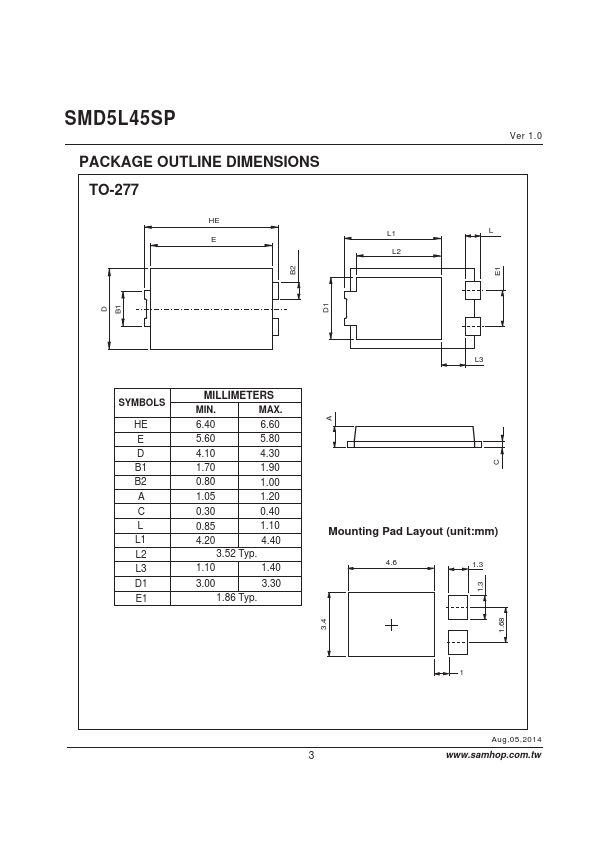 SMD5L45SP