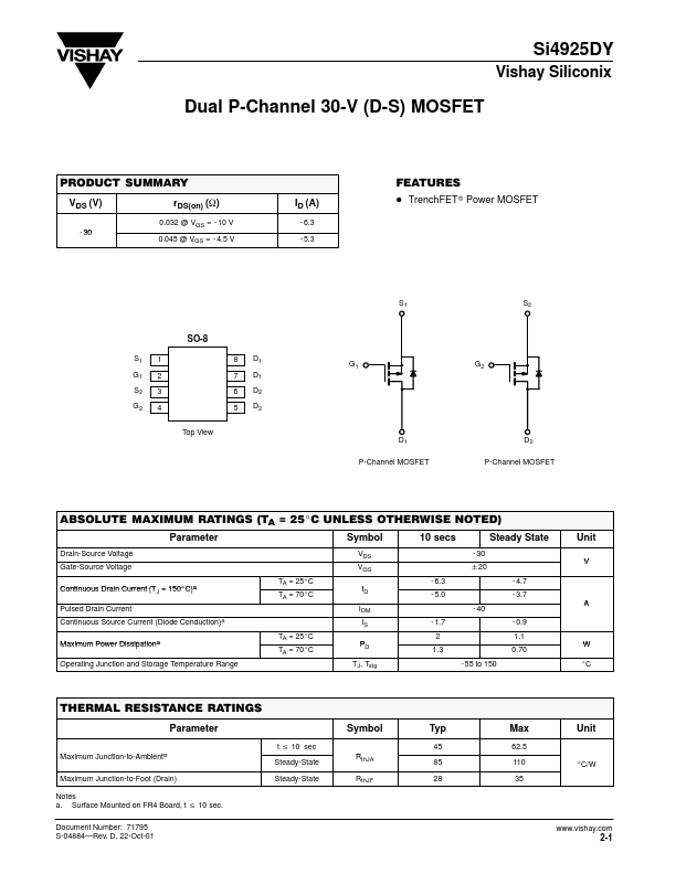 Si4925DY