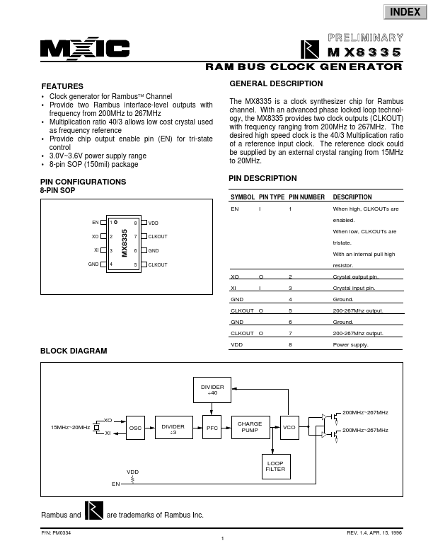 MX8335MC