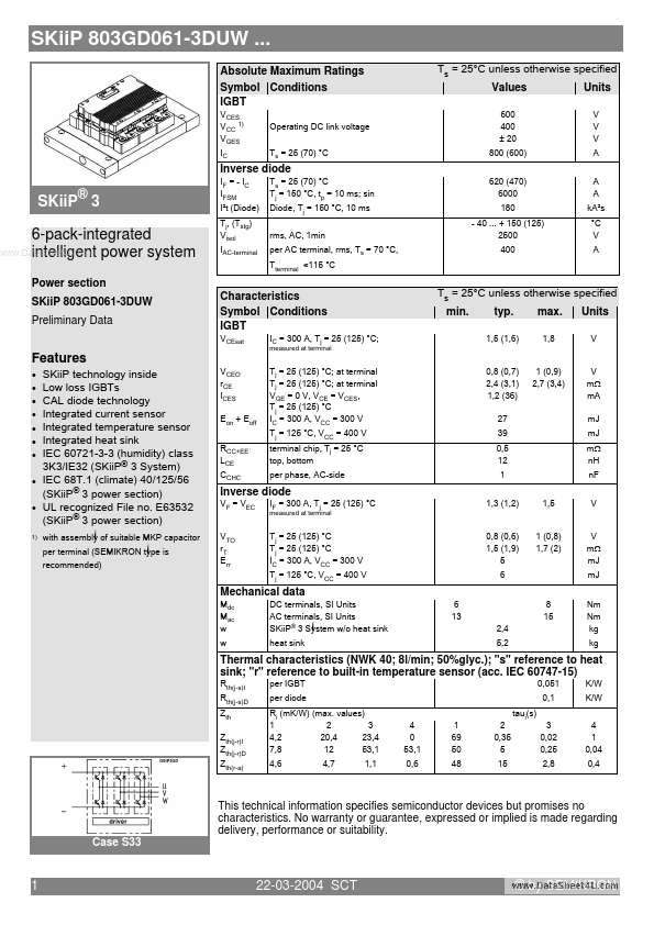 SKIIP803GD061-3DUW