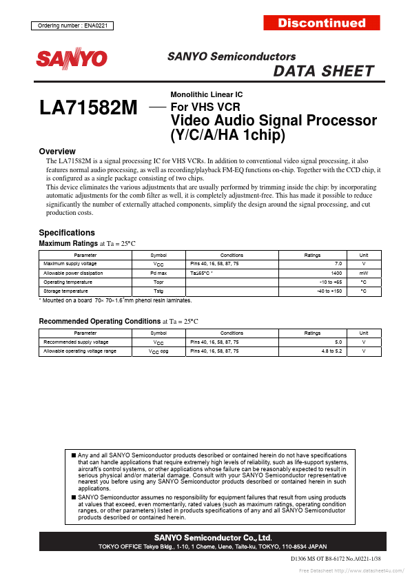 LA71582M