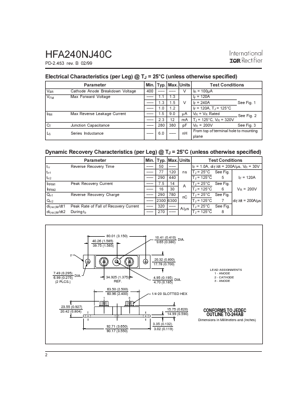 HFA240NJ40C