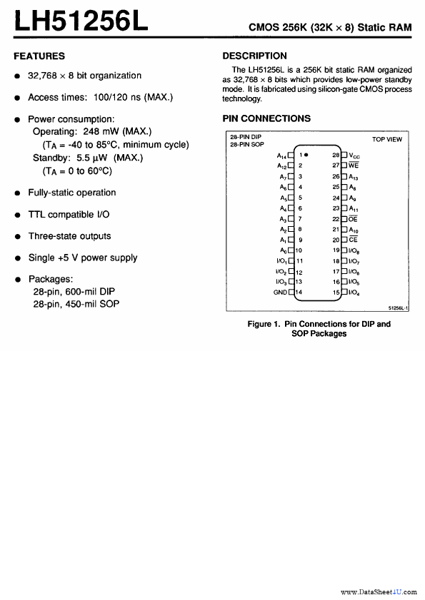 LH51256L