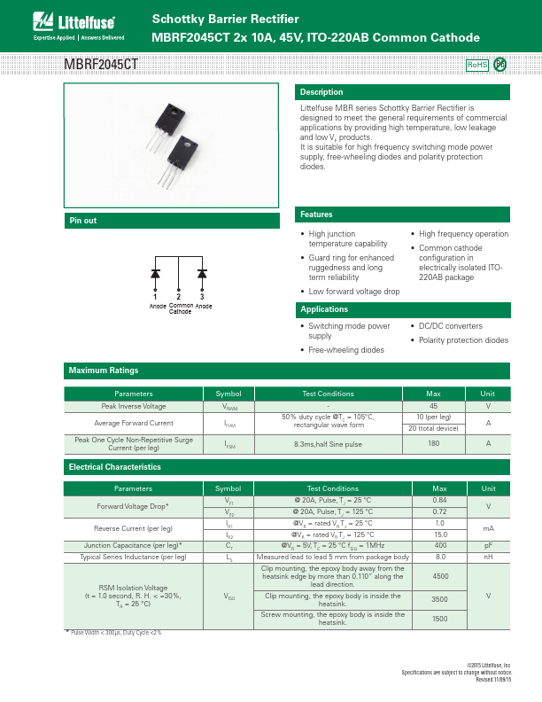 MBRF2045CT