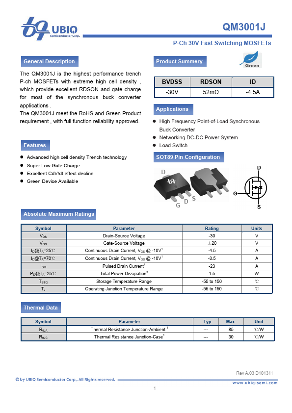 QM3001J